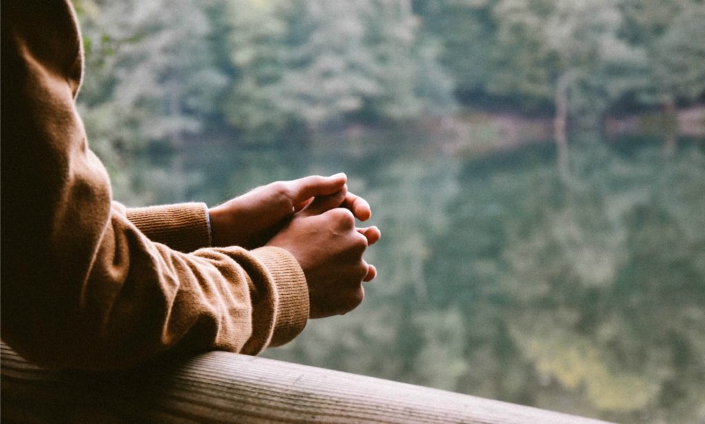 woman-relaxing-outside