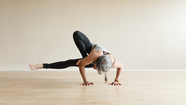 Grasshopper Yoga Pose triyoga