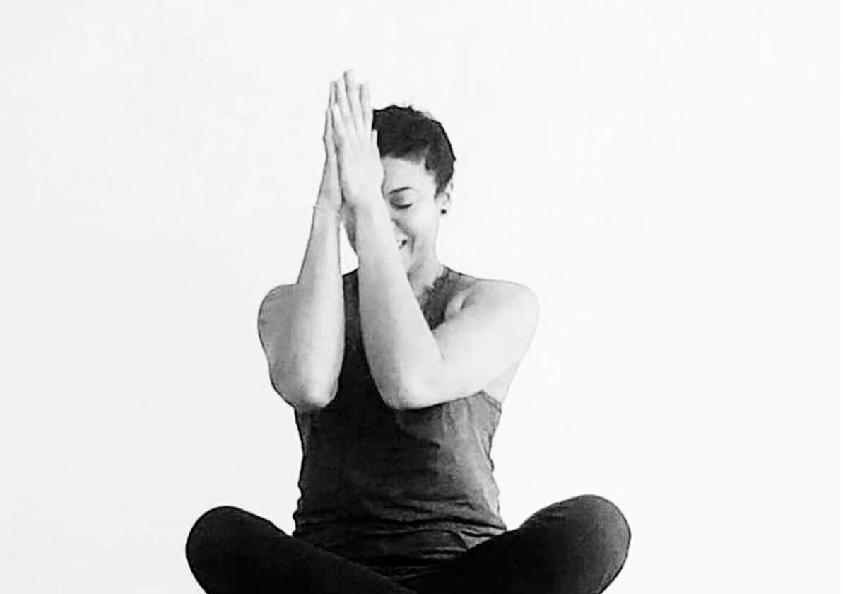 Portrait of triyoga Nikita Om