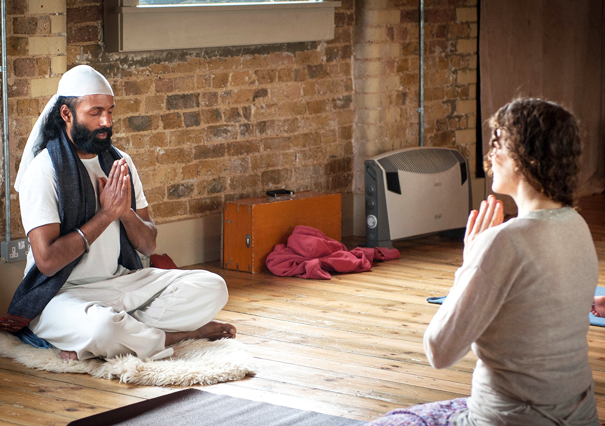 Portrait of triyoga Sivaroshan Kundalini